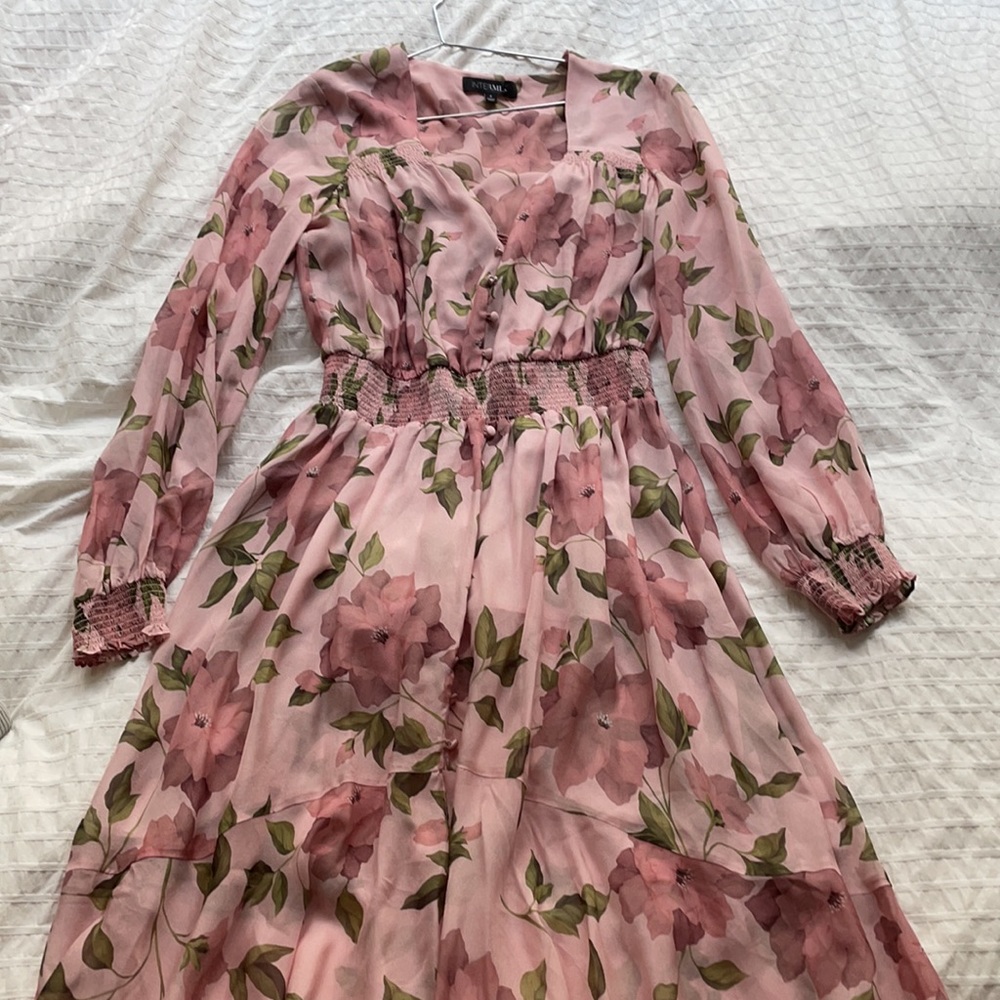 INTERMIX Floral Maxi Dress